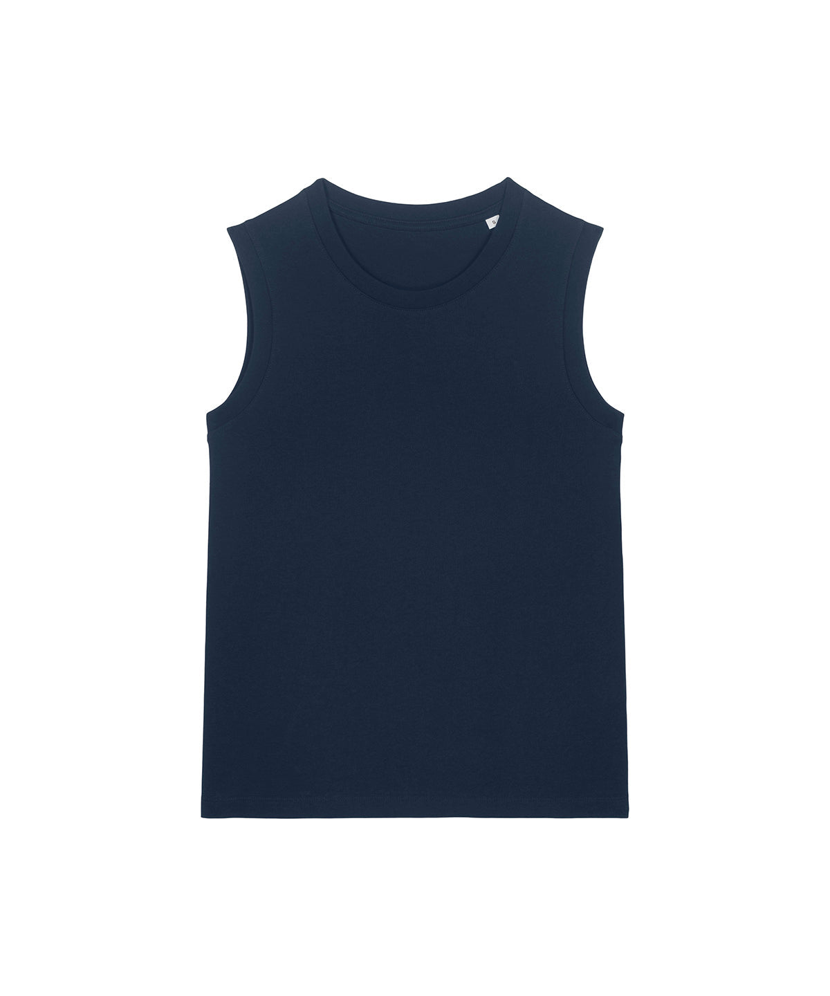 Organic High Neck Tank Top: Womens