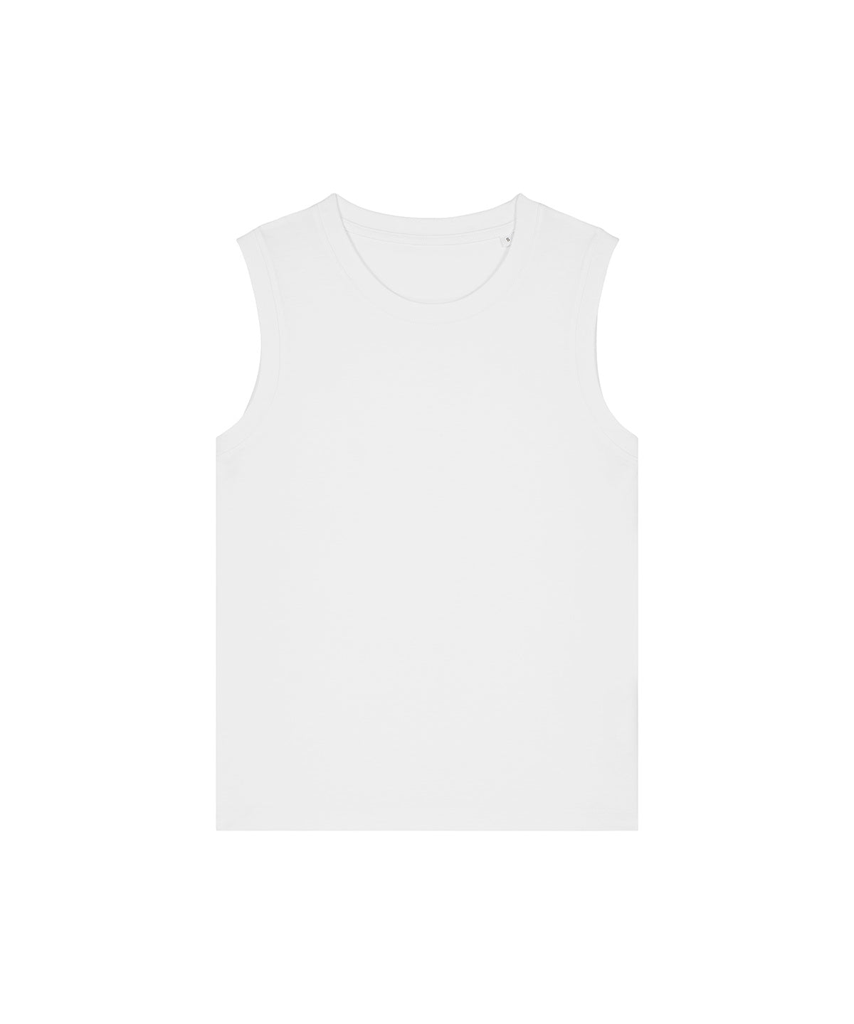 Organic High Neck Tank Top: Womens