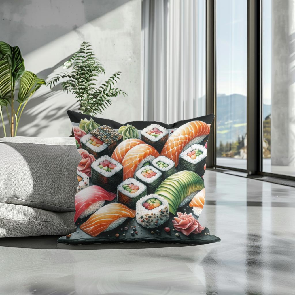 Sushi Spectrum Cotton Cushion