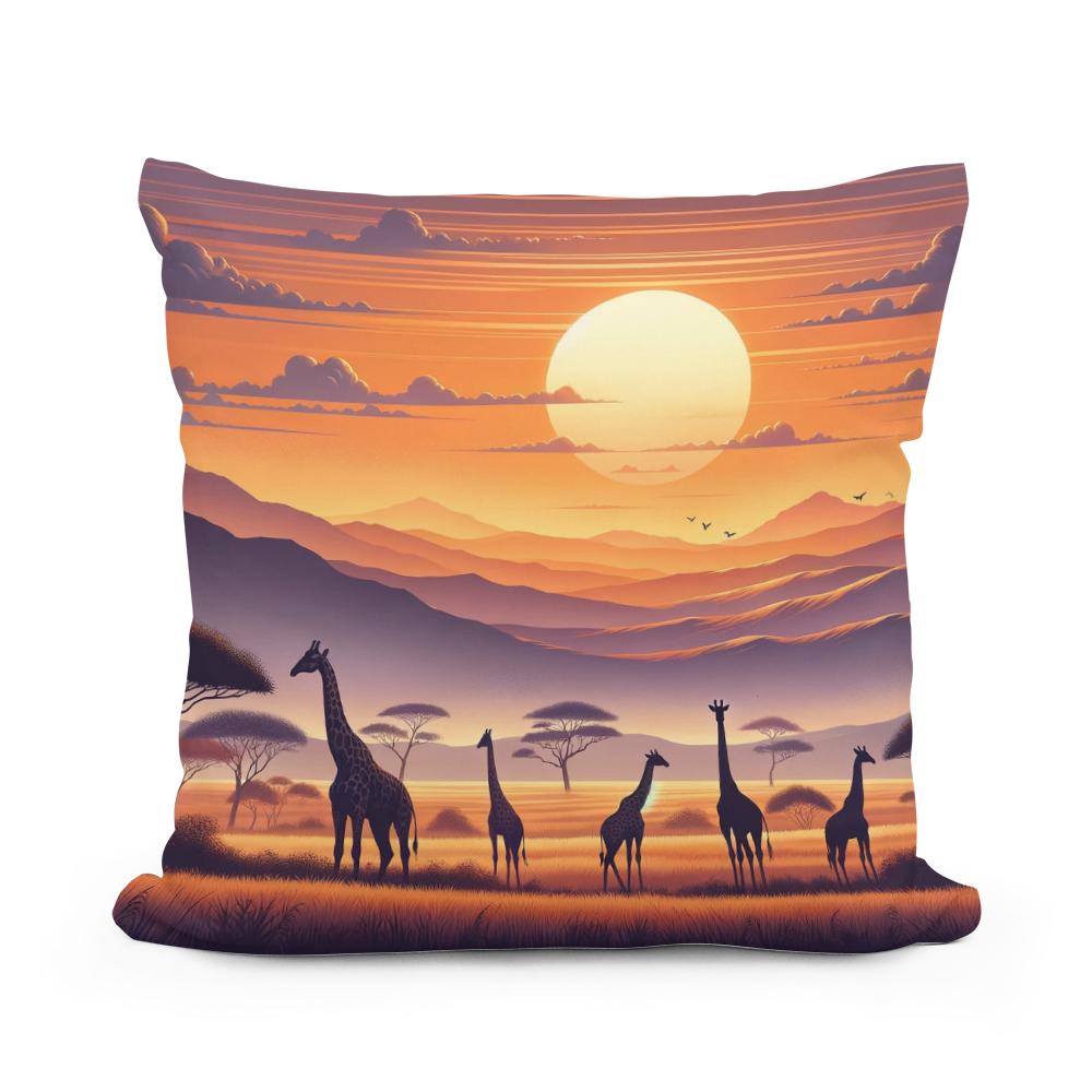 Mystic Wilderness Cotton Cushion