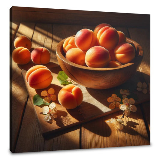 Sunlit Apricots Canvas