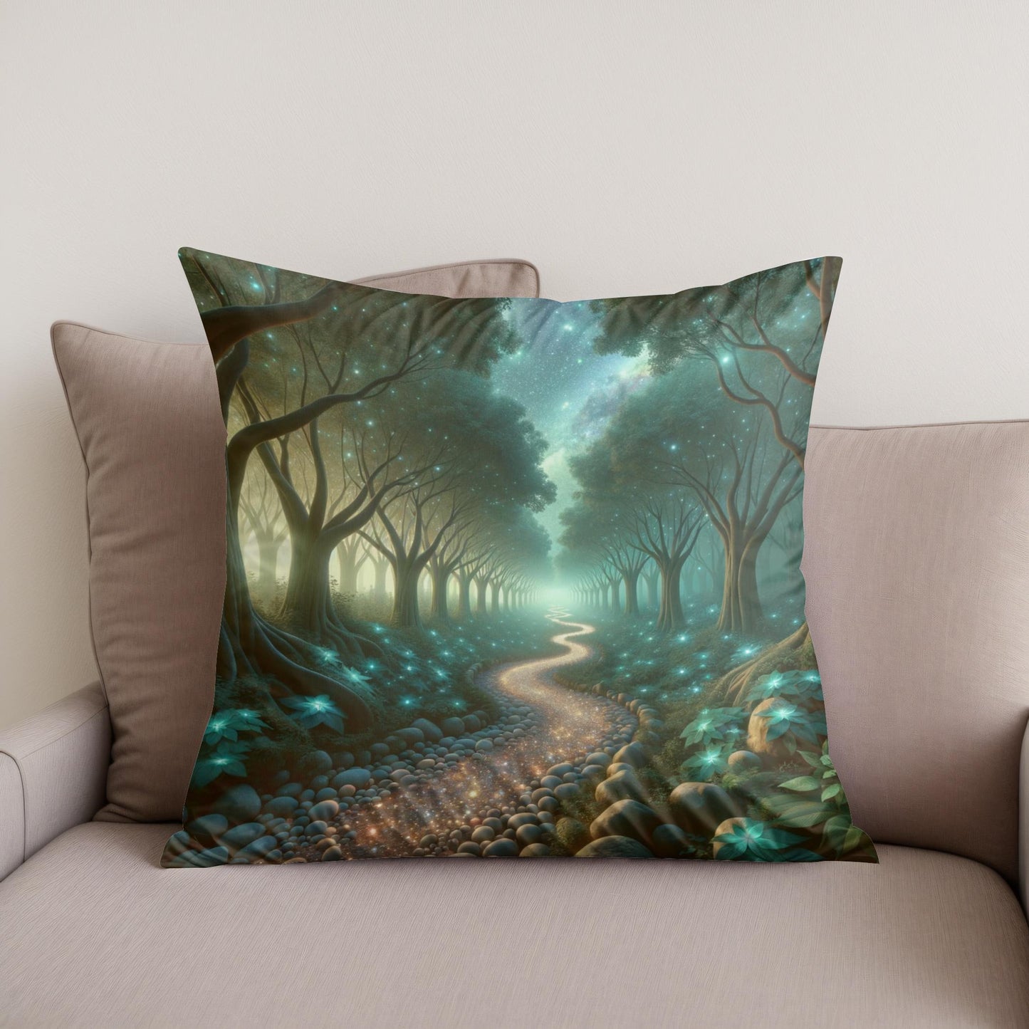 Galactic Trail Cotton Cushion