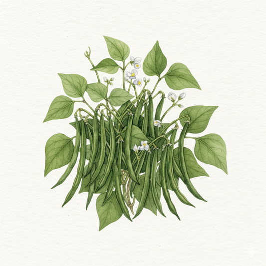 Dwarf French Bean Seeds - Safari - Slender Gourmet "Kenya-Type" Beans (125 Seeds)