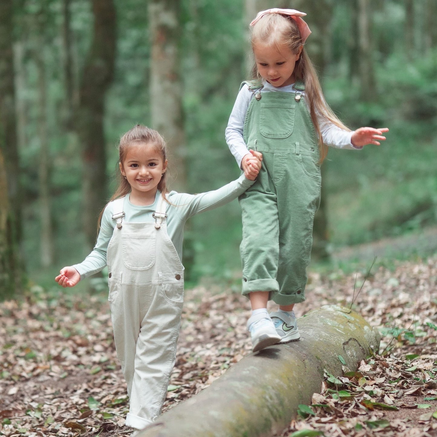 Sage Corduroy Dungarees