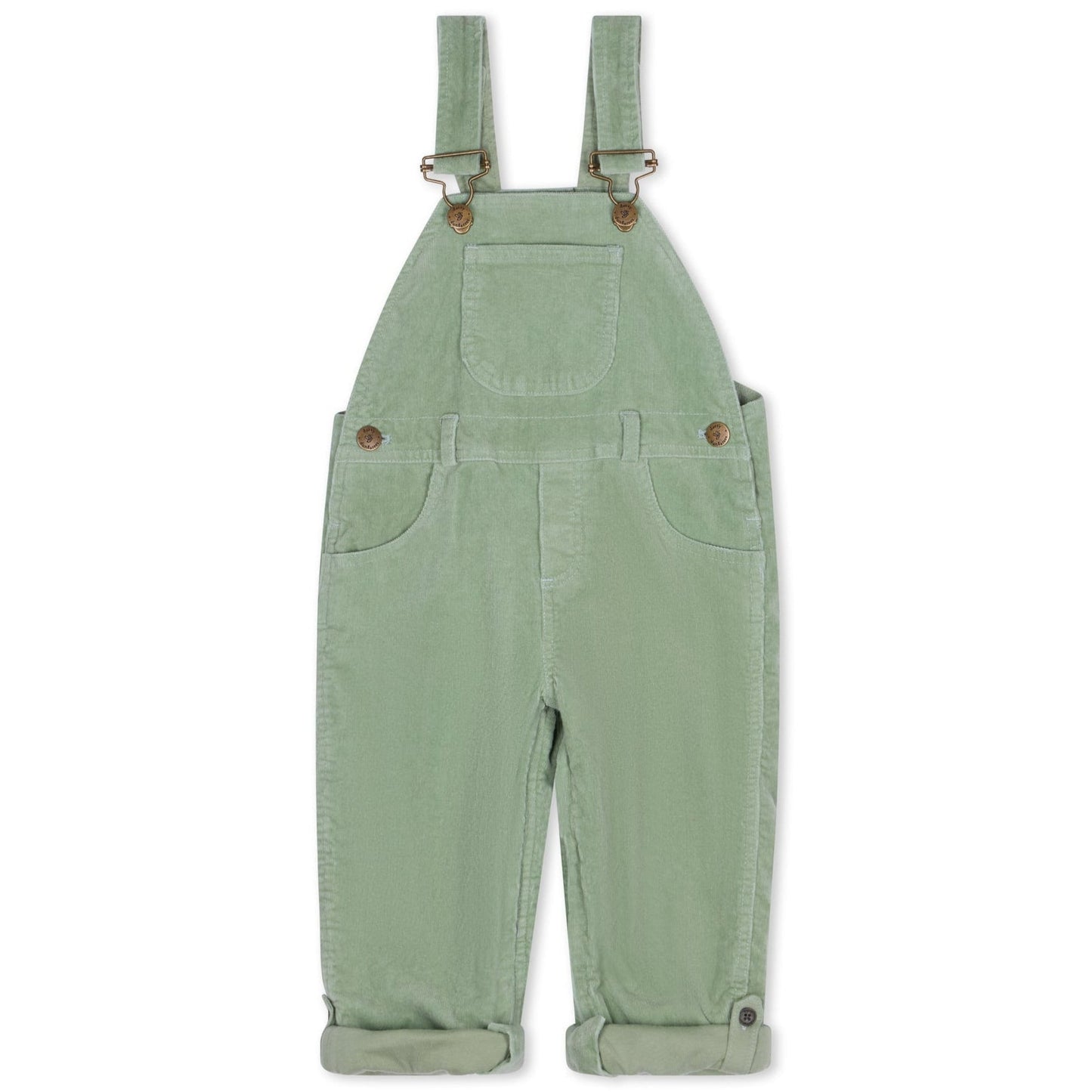 Sage Corduroy Dungarees