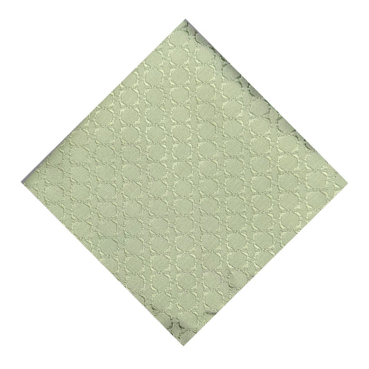 Sage Green Textured Pocket Square