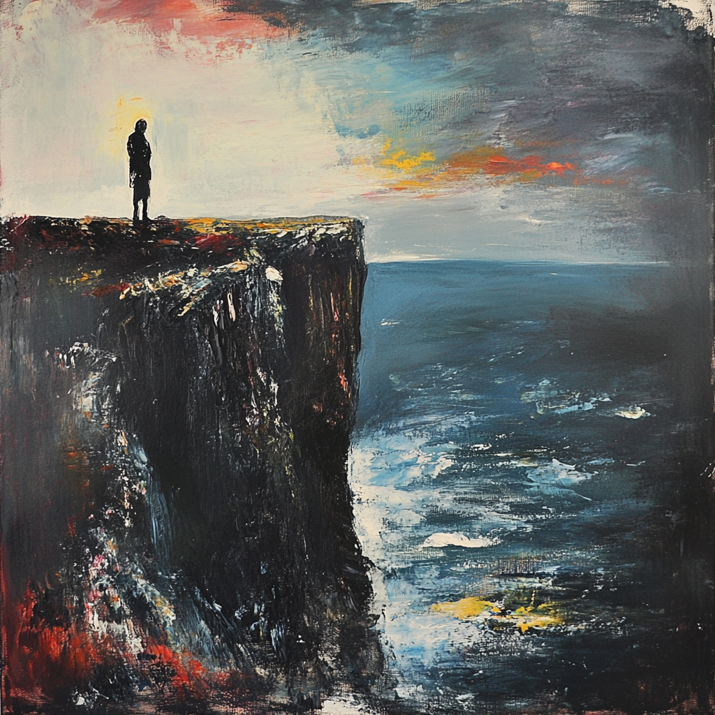 Saint David's Cliff Canvas