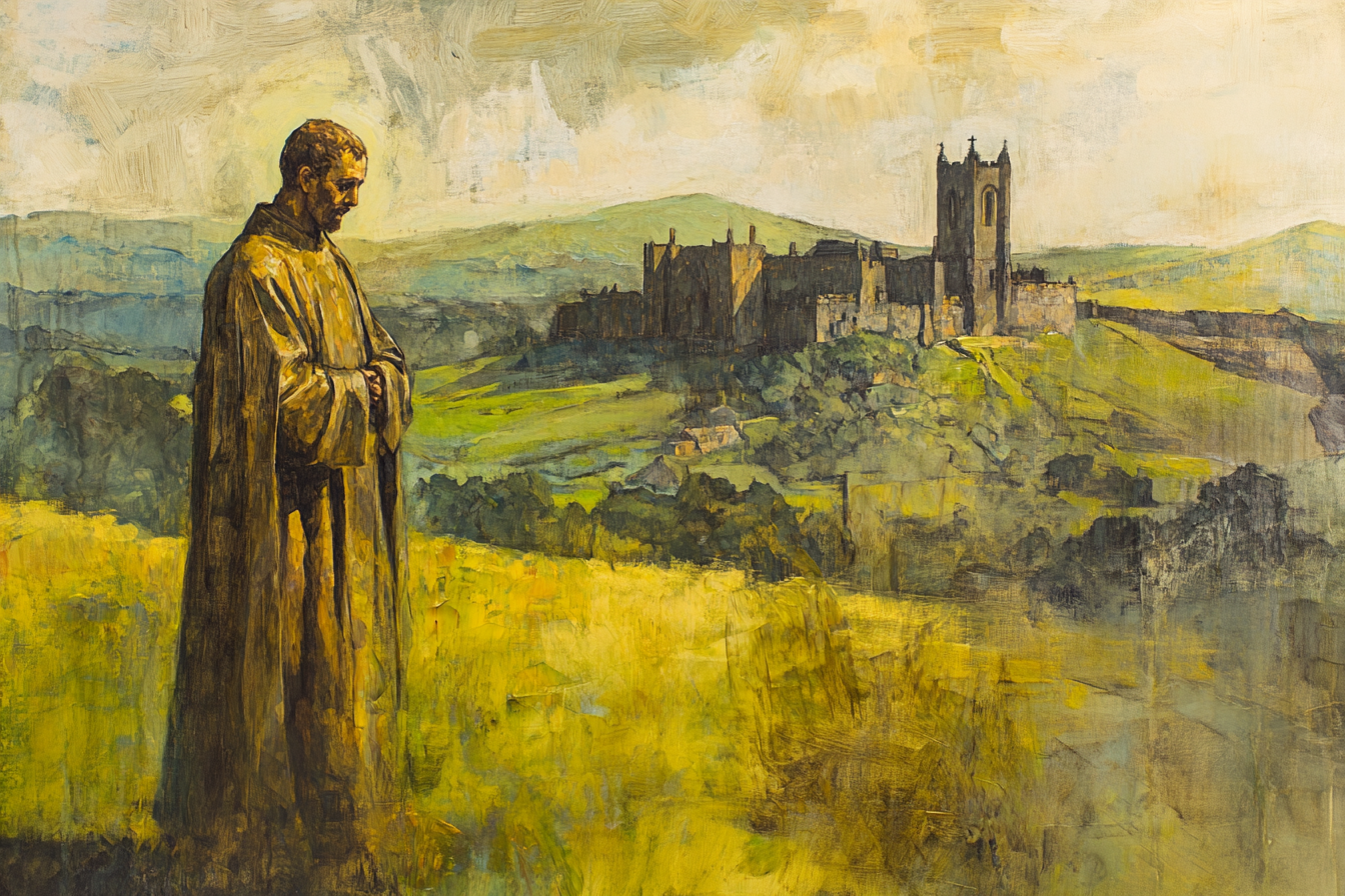 Saint David's Reverence Canvas