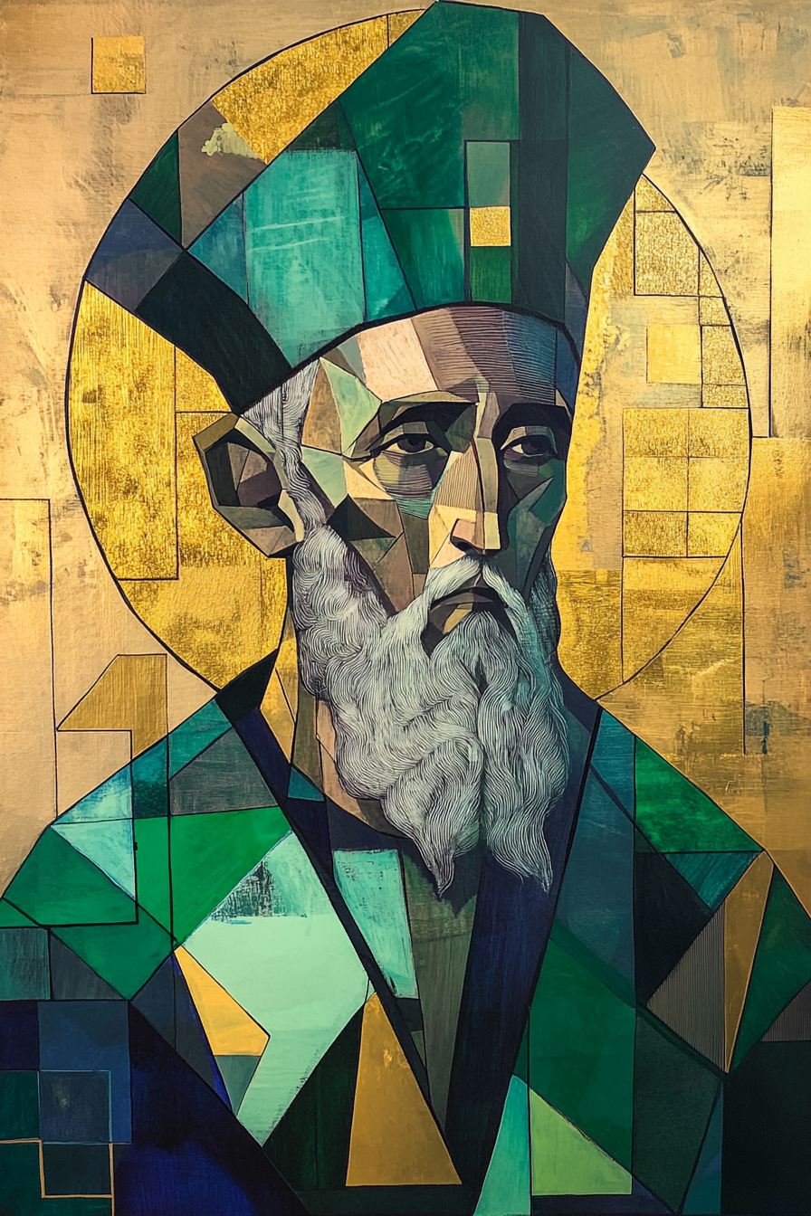 Saint Patrick's Golden Canvas