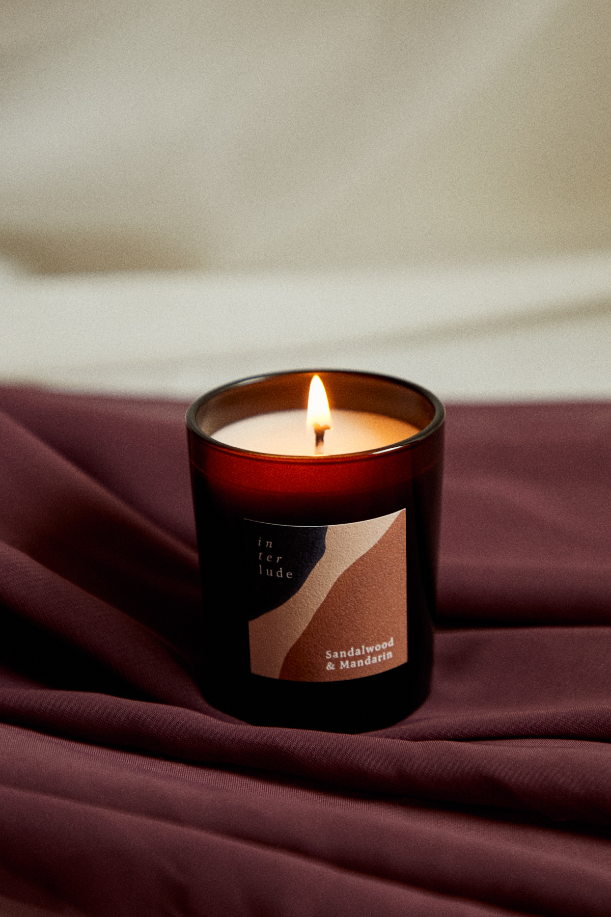 Sandalwood & Mandarin Mini Scented Candle