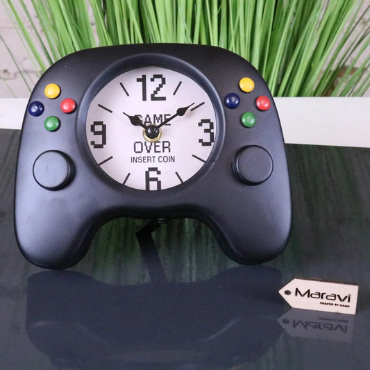 Sareka Gaming Room Clock Desktop or Wall Mounted