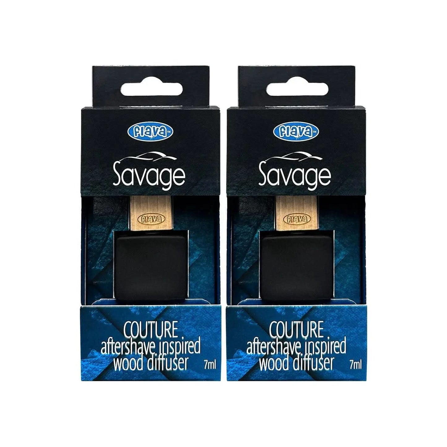 Flava Couture Wood Car Air Freshener - Savage