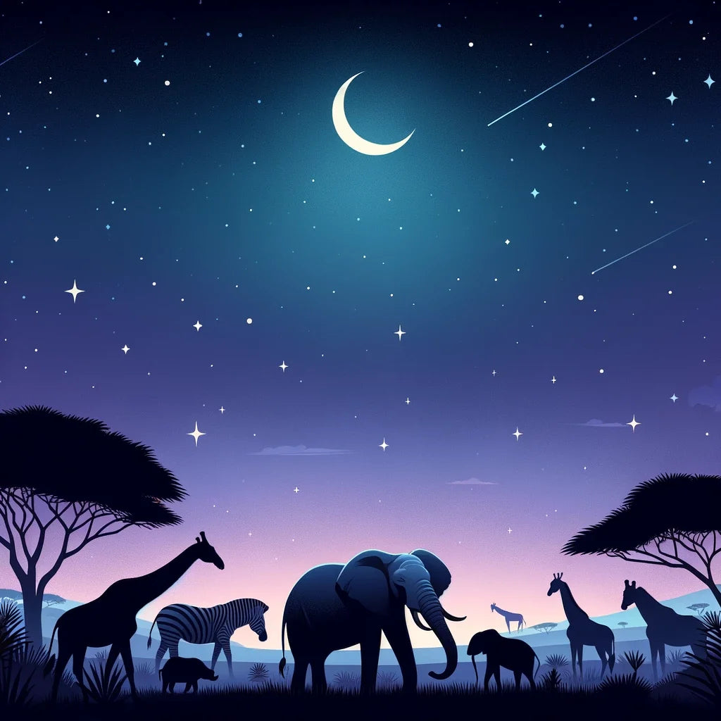 Savannah Night Canvas