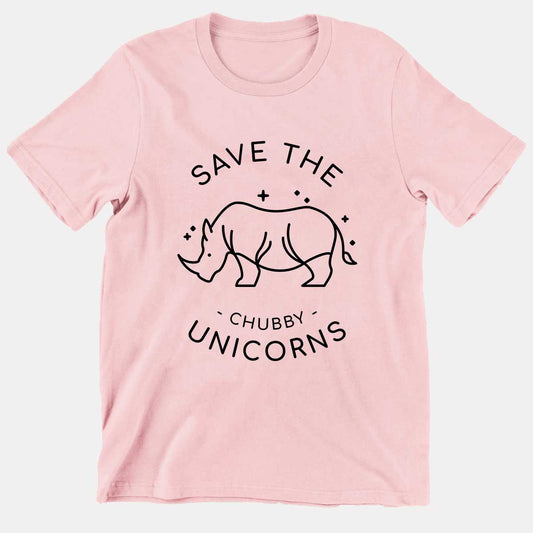 Save The Chubby Unicorns Kids T-Shirt (Unisex)