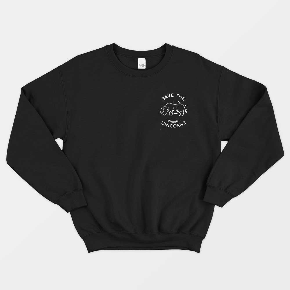 Save The Chubby Unicorns Corner Sweatshirt (Unisex)