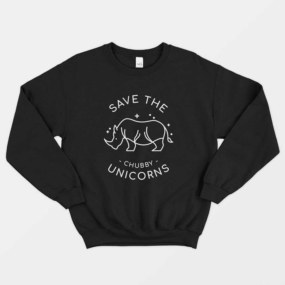 Save The Chubby Unicorns Sweatshirt (Unisex)