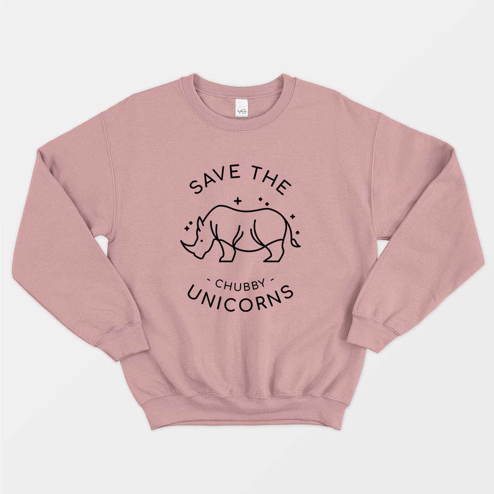 Save The Chubby Unicorns Sweatshirt (Unisex)