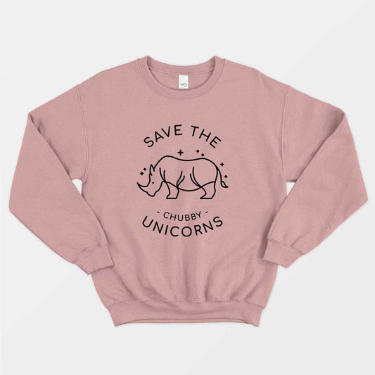 Save The Chubby Unicorns Sweatshirt (Unisex)