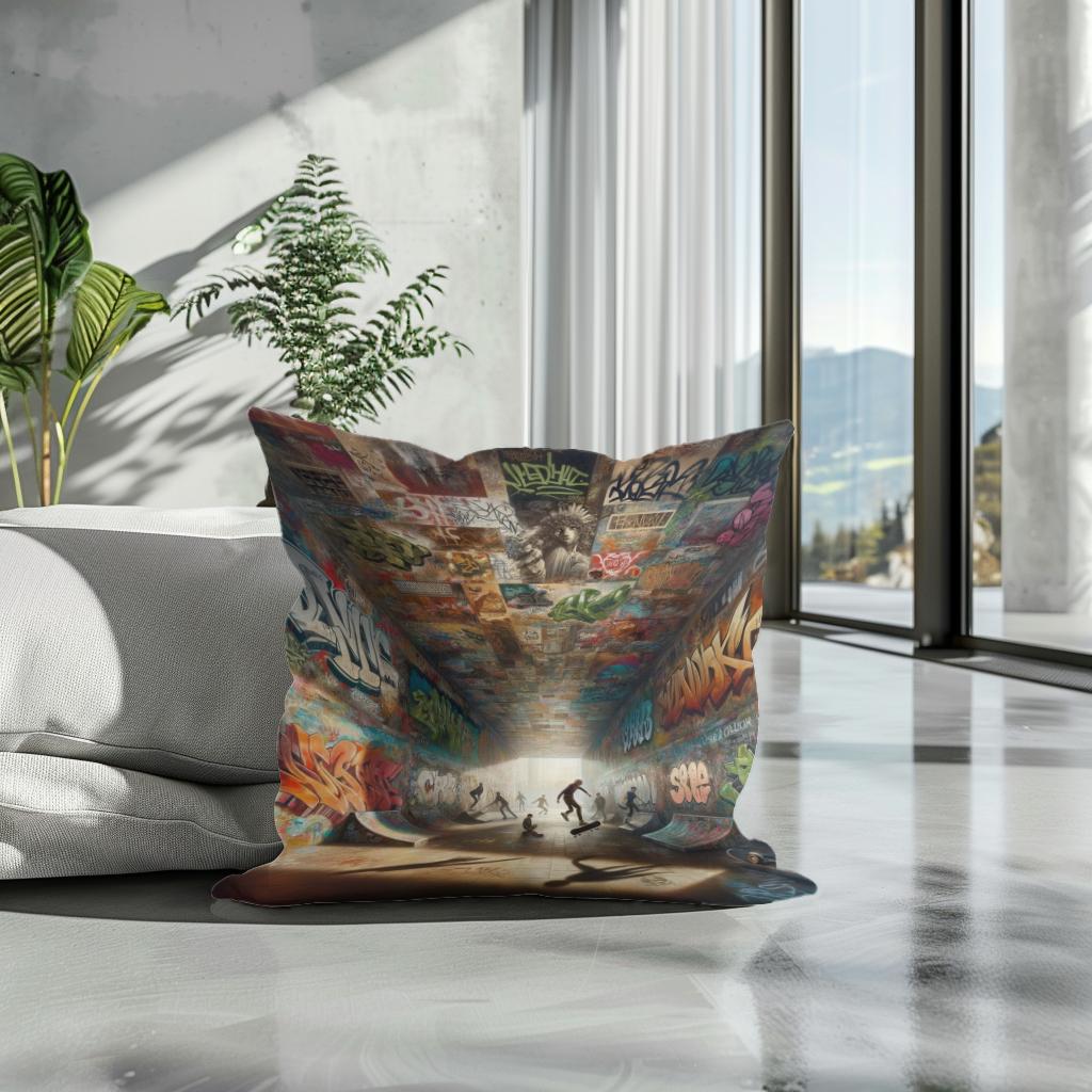 Underpass Artistry Cotton Cushion