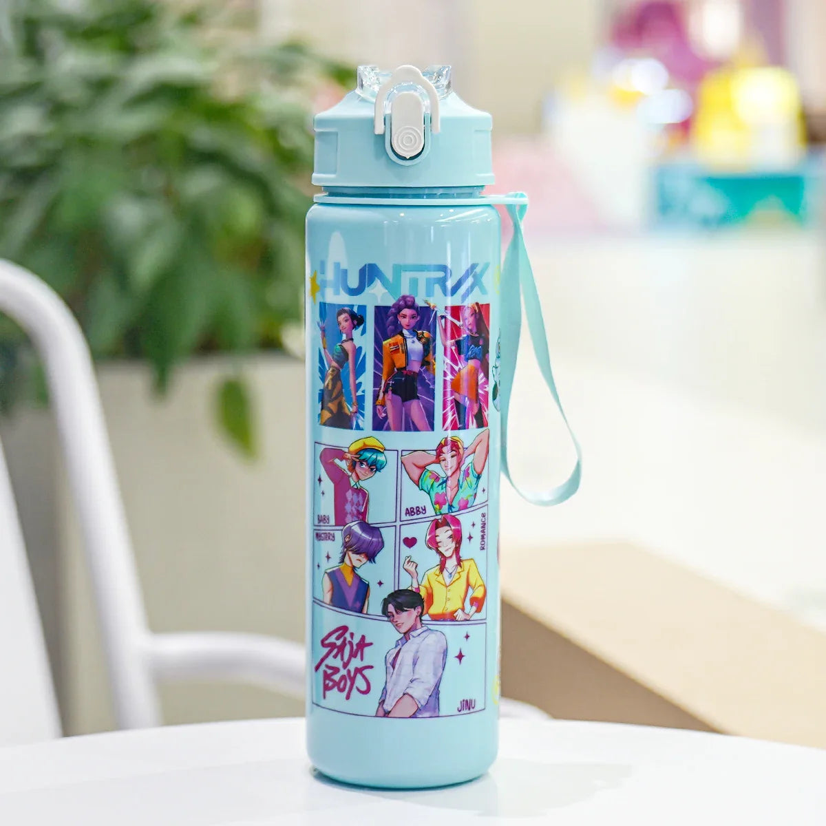 Kpop Demon Hunters Leakproof Water Bottle 750ml/26oz