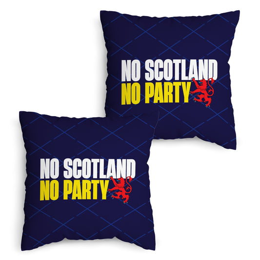 No Scotland No Party - Cushion - 18"