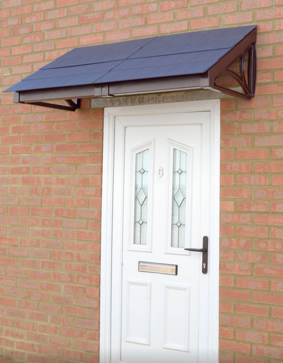 Cosgrove Lean-To Door Canopy - Flat Pack Porch Canopy