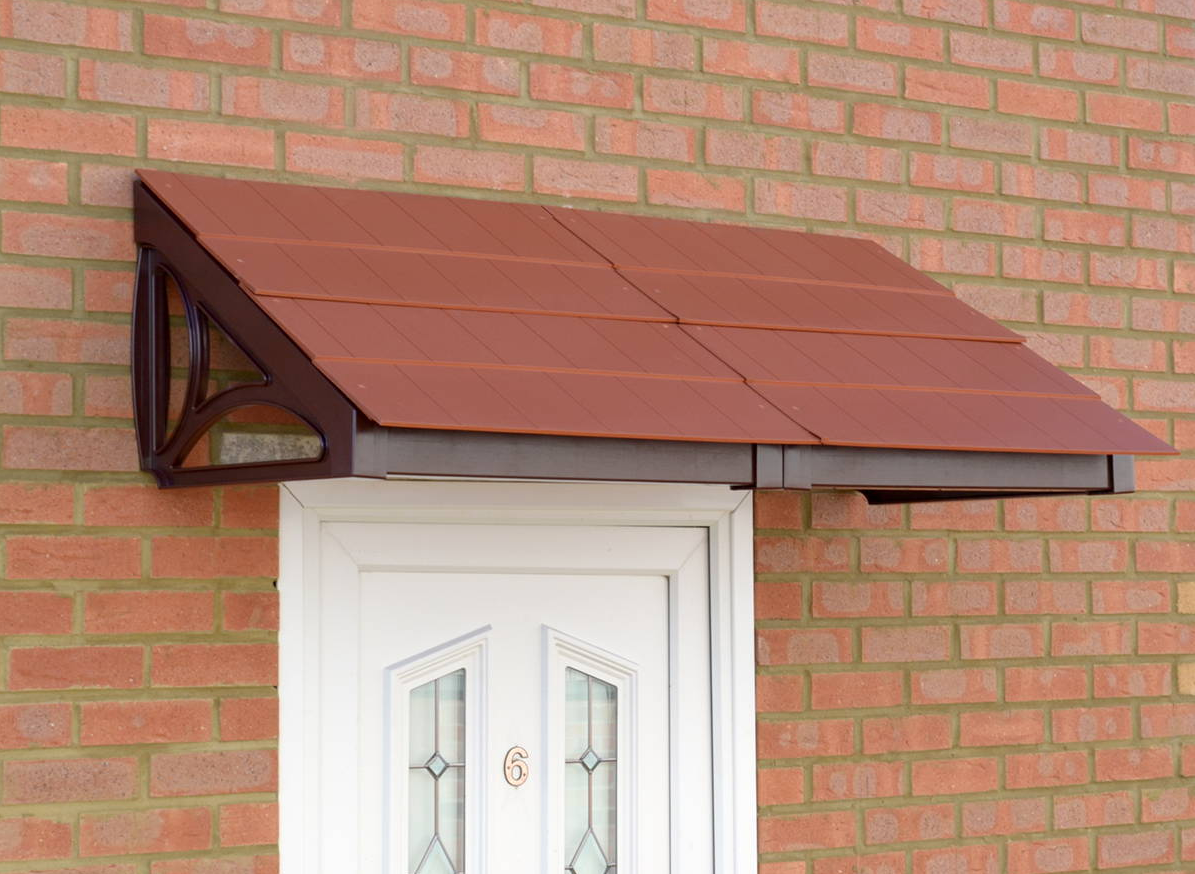 Cosgrove Lean-To Door Canopy - Flat Pack Porch Canopy