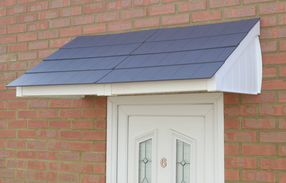 Cransley Lean-To Door Canopy - Flat Pack Porch Canopy