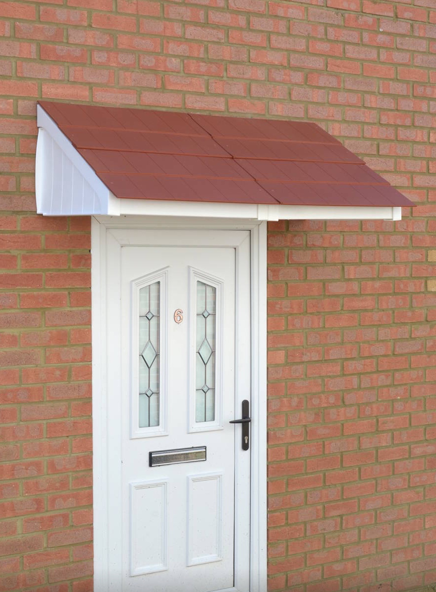 Cransley Lean-To Door Canopy - Flat Pack Porch Canopy