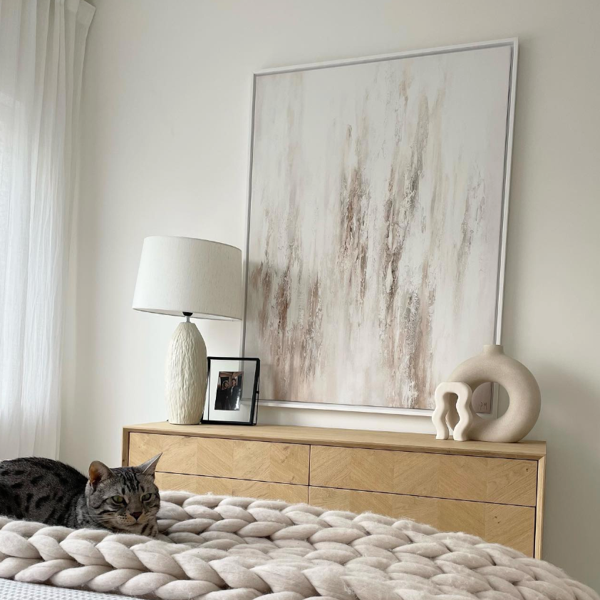 Forma Portrait Framed Printed Canvas