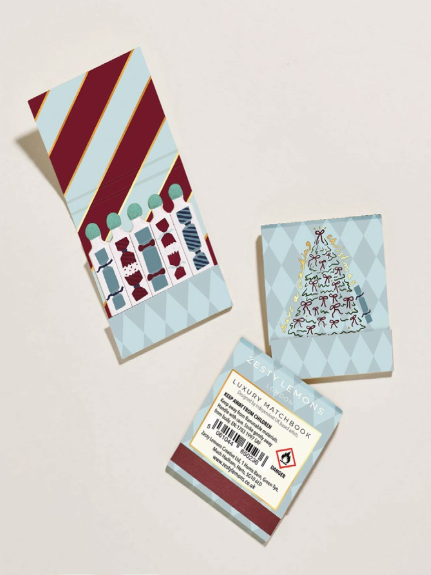 Cracking Christmas Matchbook