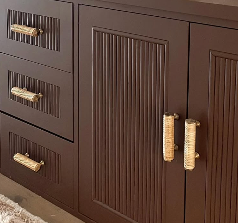 Dunstanburgh Rattan Drawer Handle