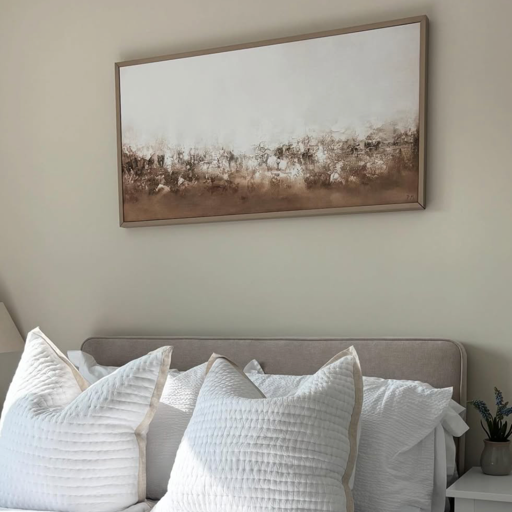 Landa Panoramic Framed Printed Canvas