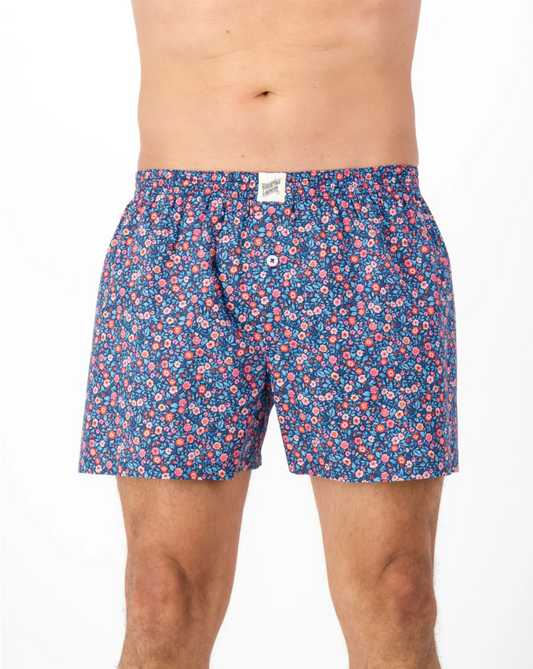 Mens Boxer Shorts - Dipsy Floral
