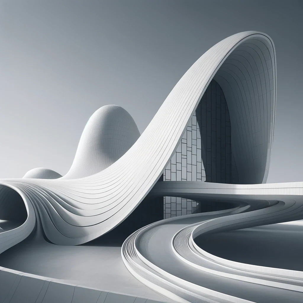 Sculptural Flow Canvas