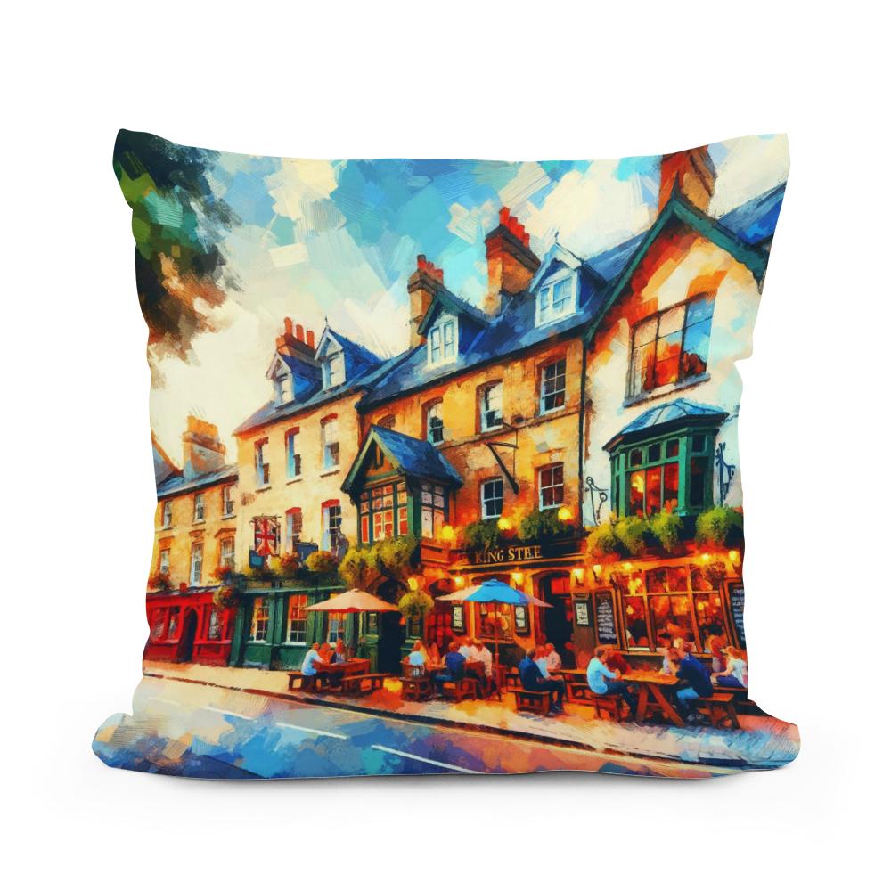 Bristol's King Street Warmth Cotton Cushion