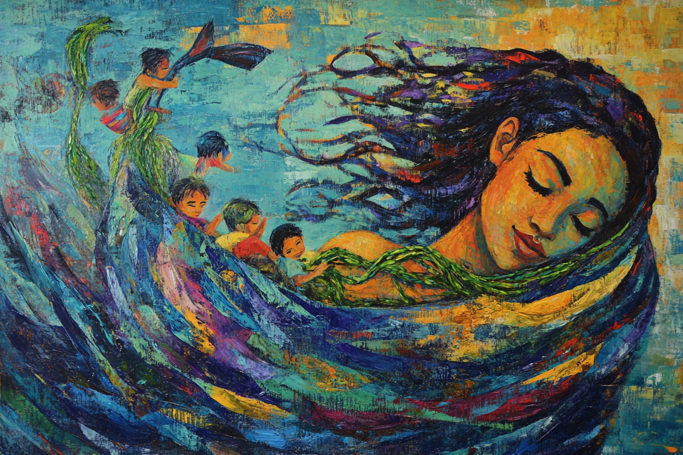 Sea Mother Vibrance Blanket