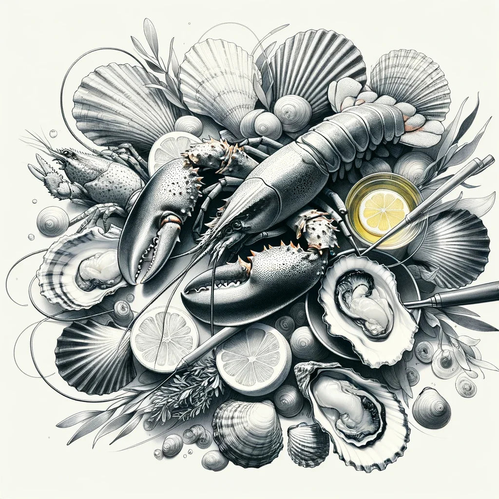 Seafood Symphony Canvas