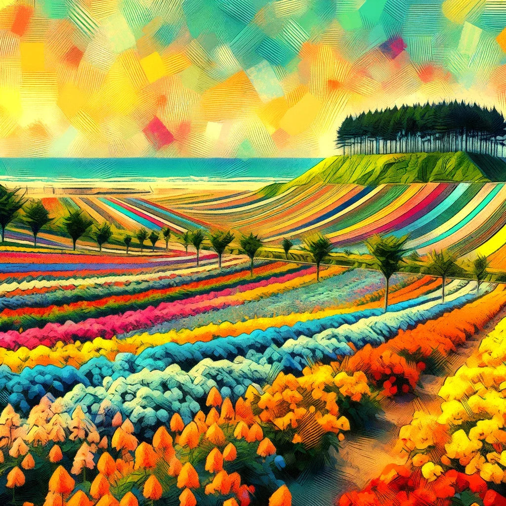 Seaside Bloom Canvas