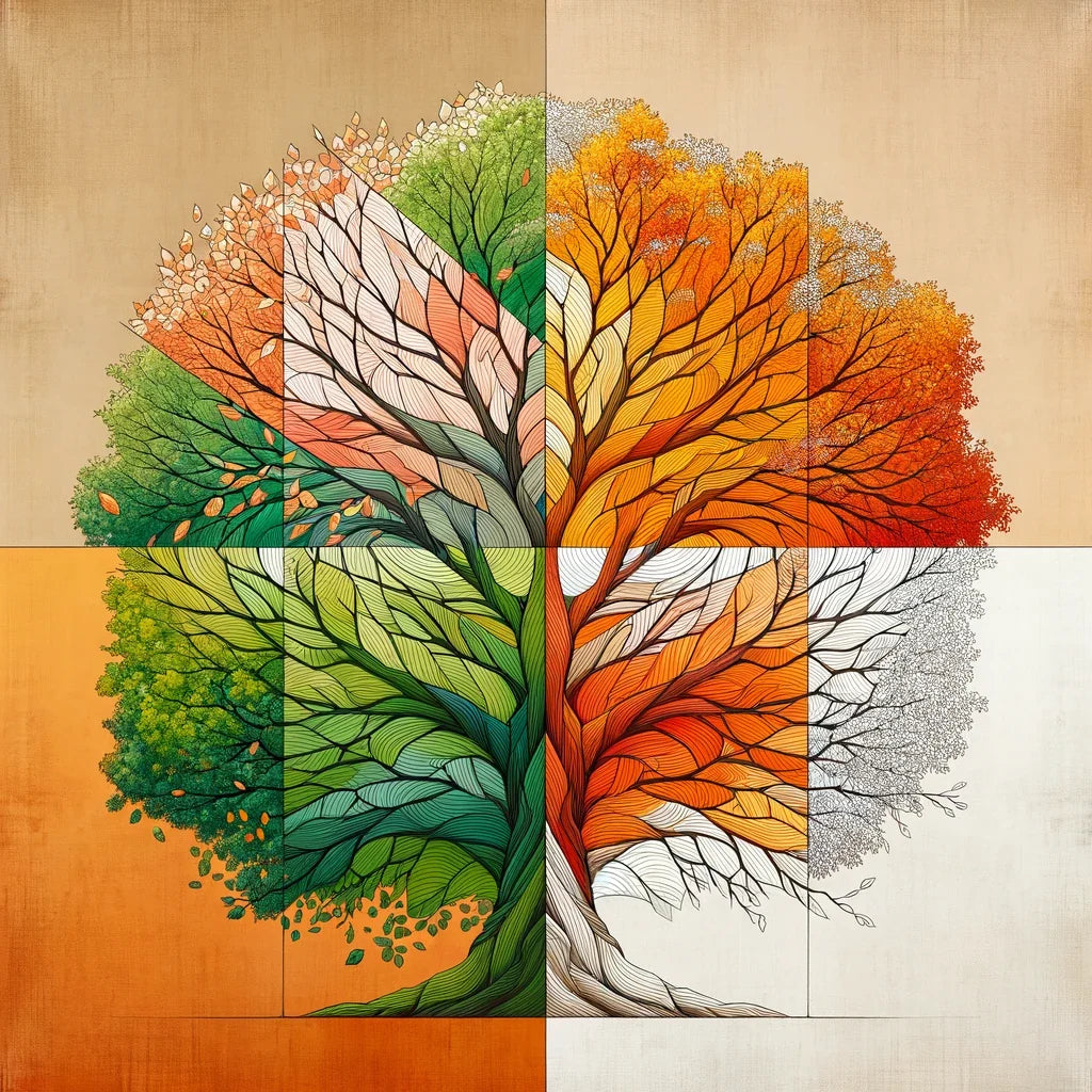 Seasonal Cycles Canvas