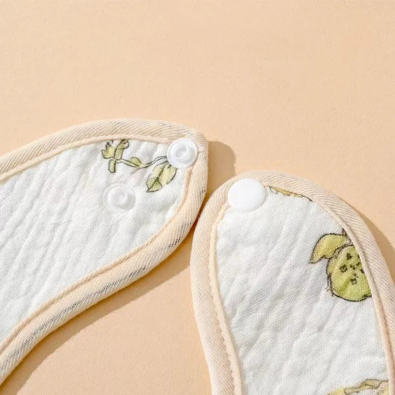 Vintage Style Cotton Baby Bibs