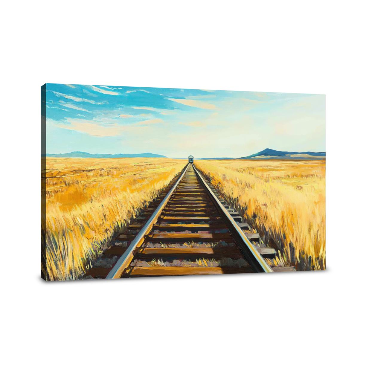 Heatwave Railway Canvas