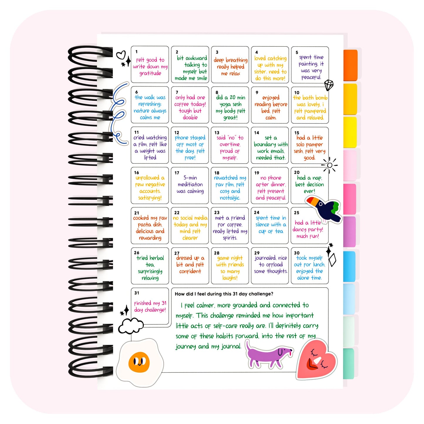 Anxiety Spiral Journal