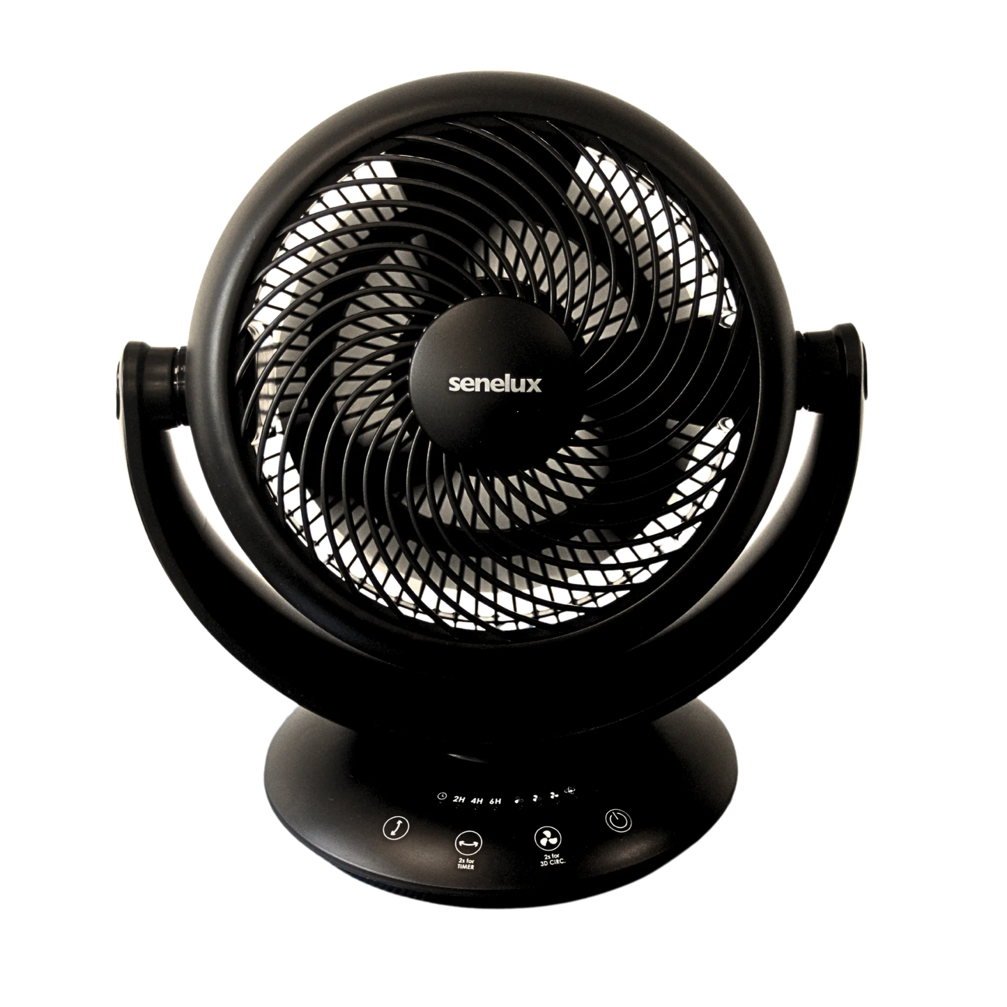 Senelux 8 Inch Cooling Fan with Remote Control, Automatic Oscillation