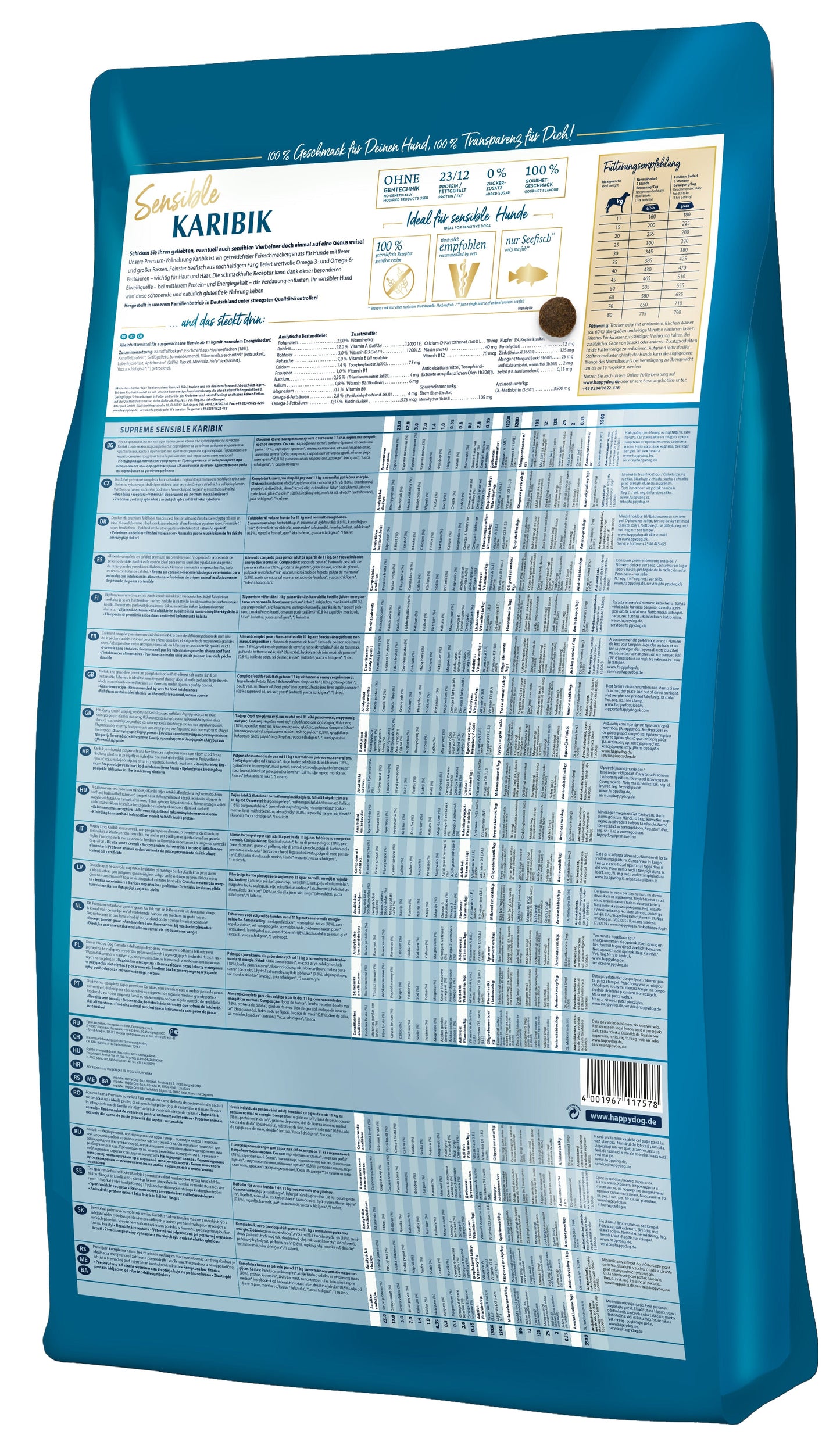 Happy Dog Karibik (Carribbean)