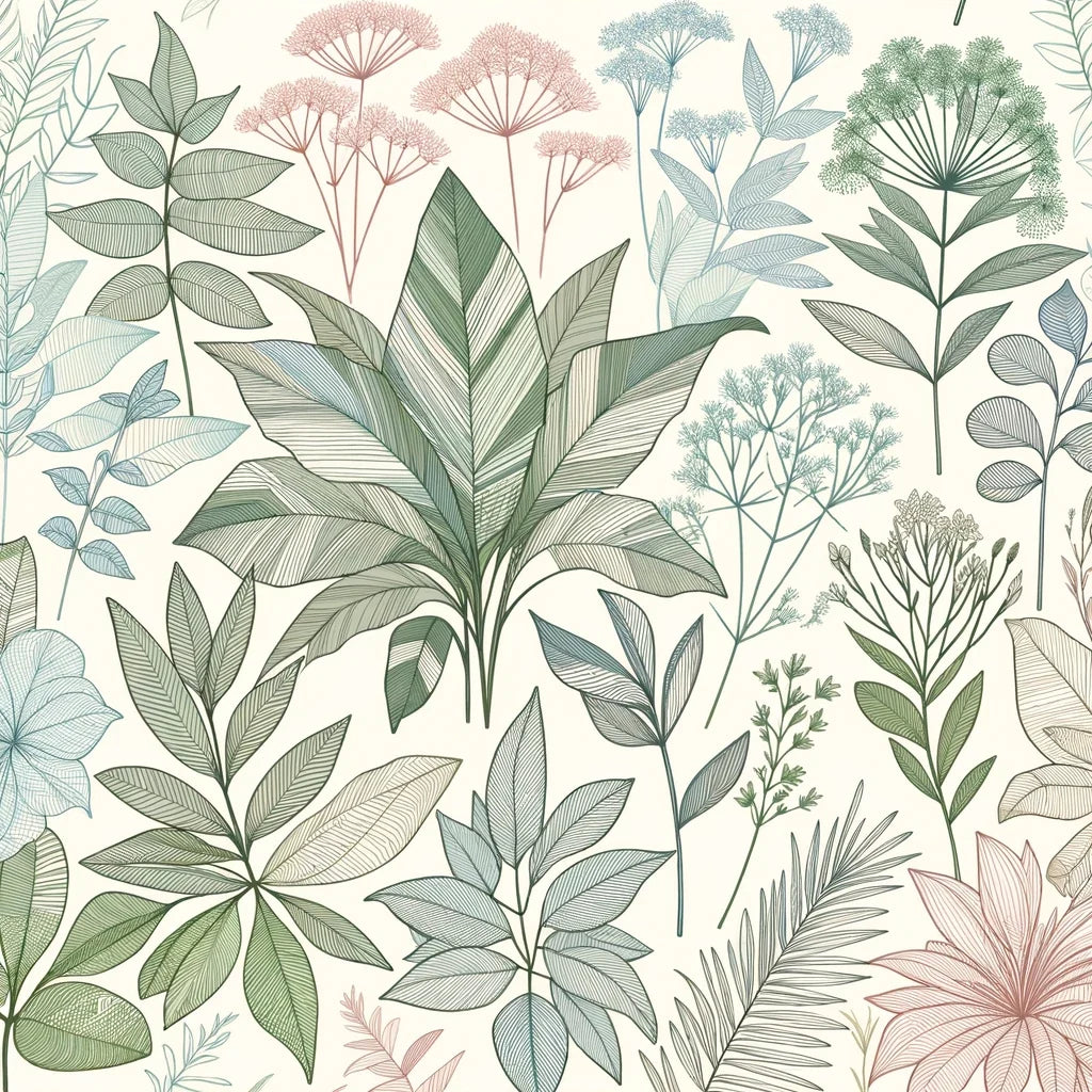 Serene Botanicals Canvas