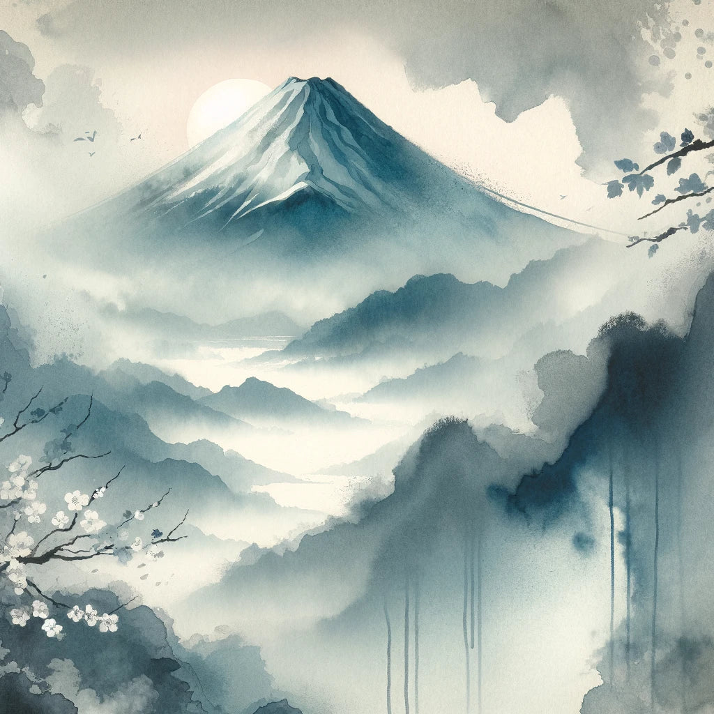 Serene Fuji Canvas