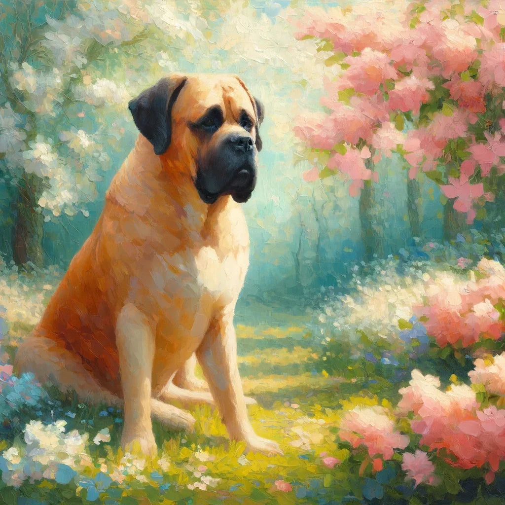 Serene Garden Companion Canvas