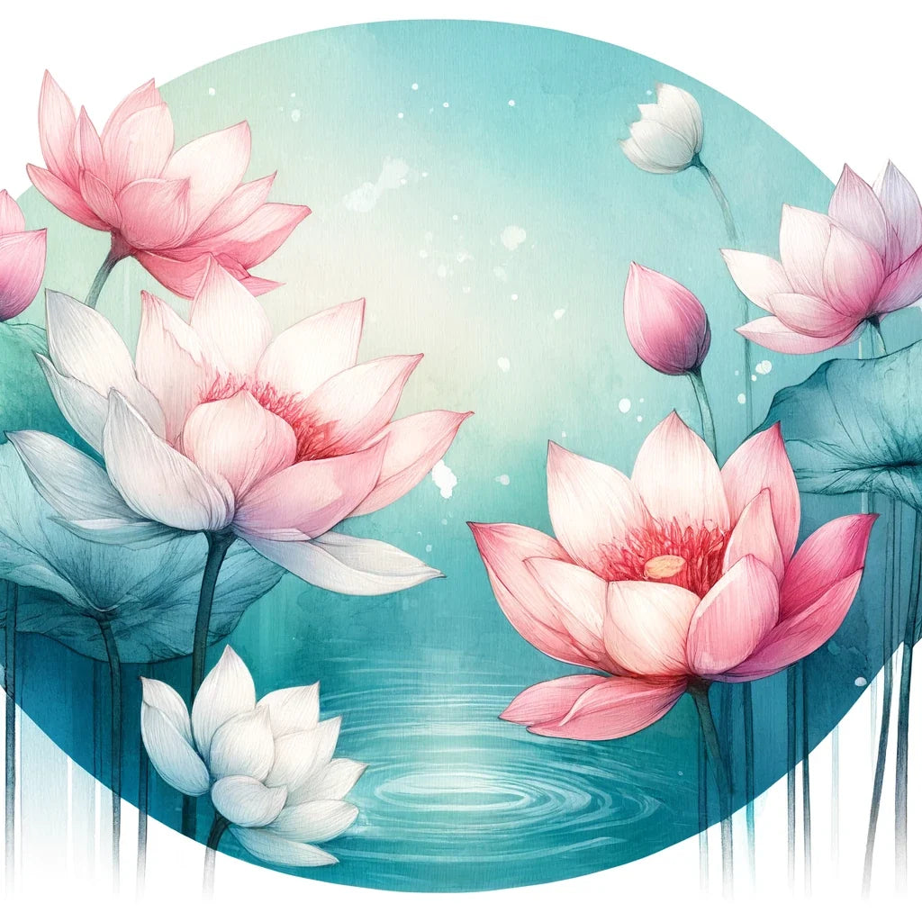 Serene Lotus Canvas