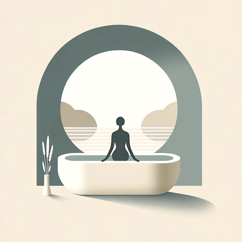 Serene Soak Canvas